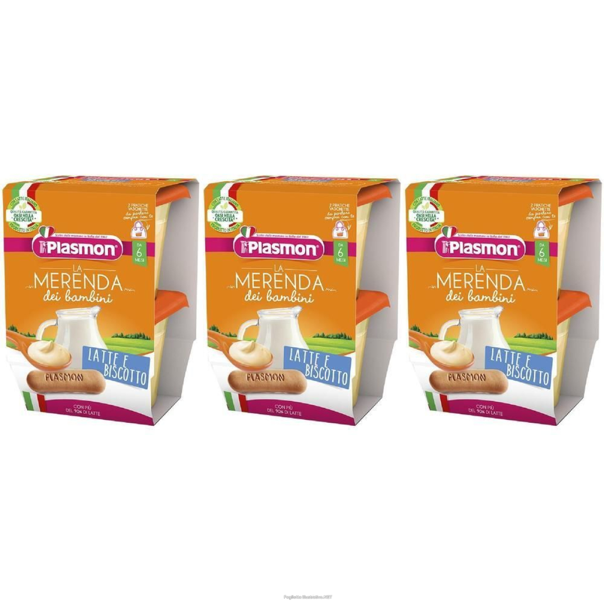 Cerca Offerte di plasmon la merenda dei bambini merende latte biscotto asettico 2 x 120 e acquista online