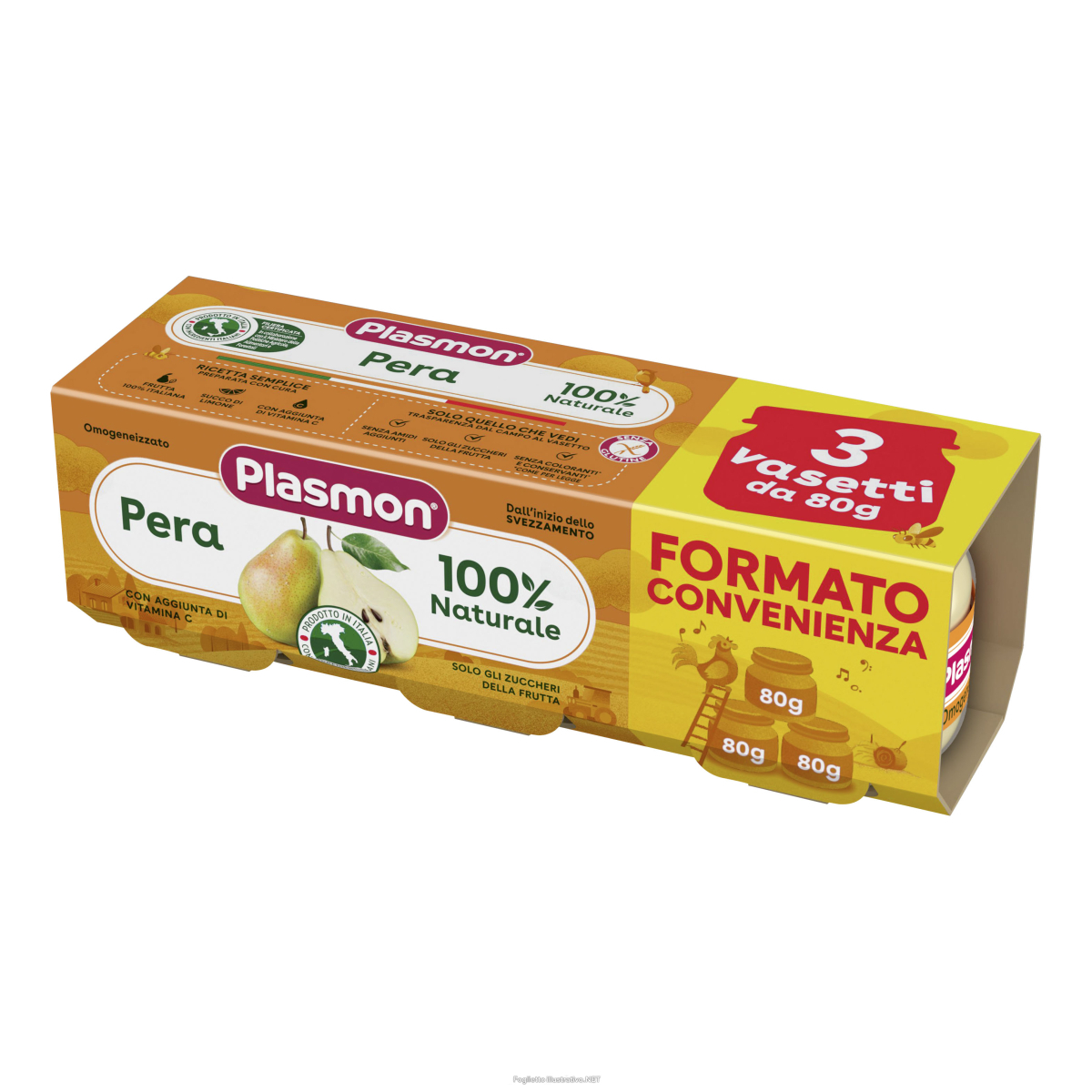 Cerca Offerte di plasmon omogeneizzato pera 3 pezzi da 80 g 3x80 g pappa e acquista online