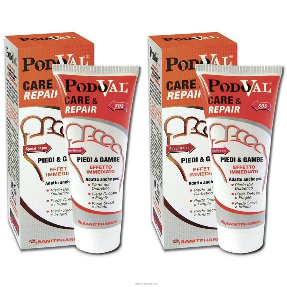Cerca Offerte di podoval care 2x100 ml e acquista online