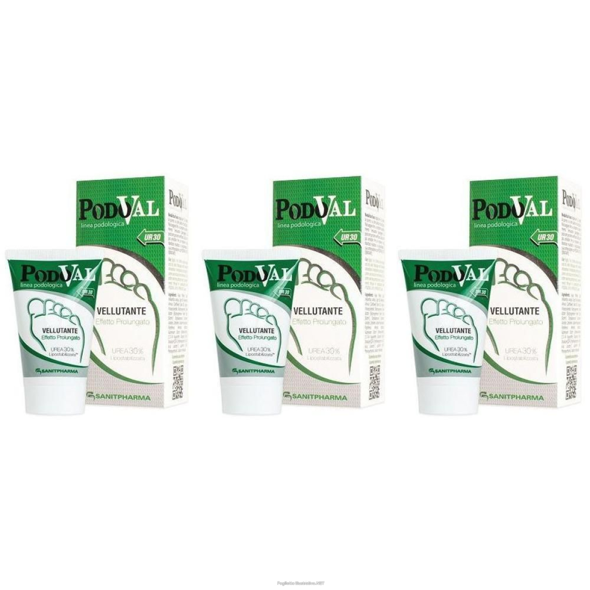 Cerca Offerte di podoval ur30 vellutante 50 ml 3x50 ml e acquista online