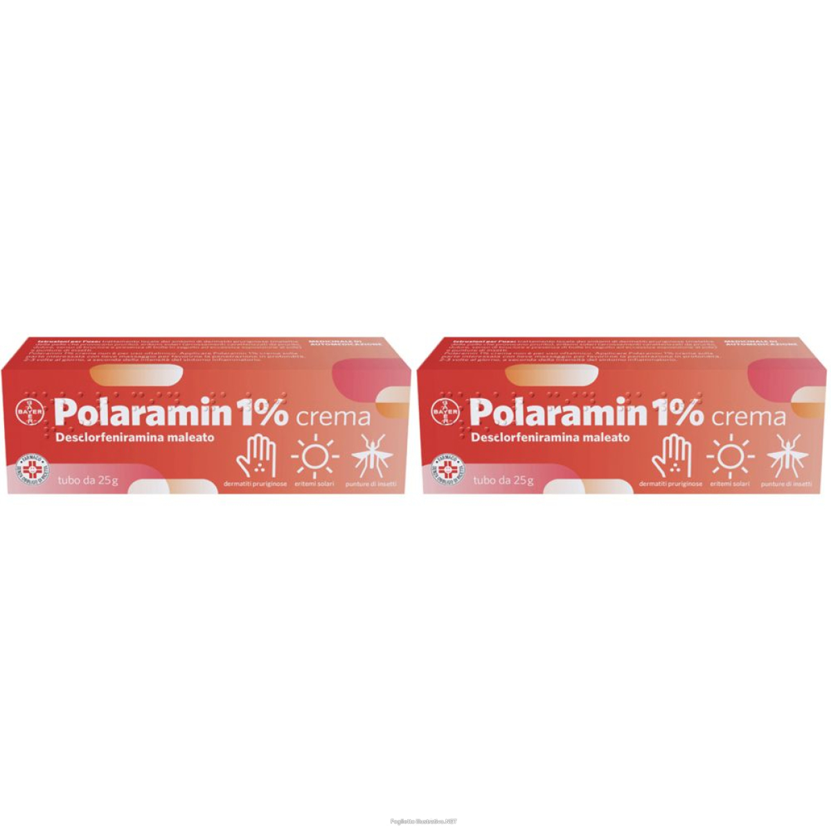 Cerca Offerte di polaramin crema 1% dermatiti eritemi e punture di insetto set da 2 2x2 e acquista online