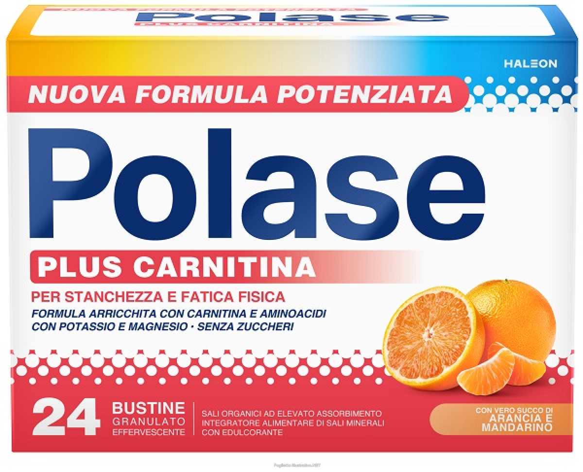 Cerca Offerte di polase plus carnitina integratore di sali minerali per contrastare stanchezza e affaticamento gusto arancia e mandarino 24 bustine e acquista online