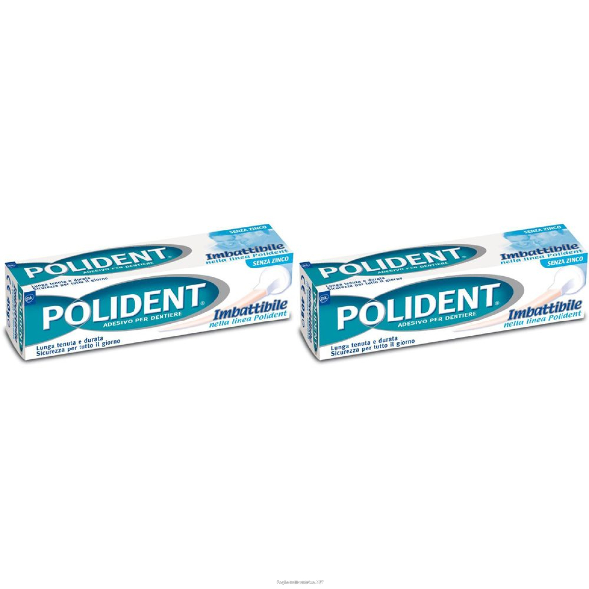 Cerca Offerte di polident lunga tenuta, adesivo per protesi dentale set da 2 2x40 g cre e acquista online