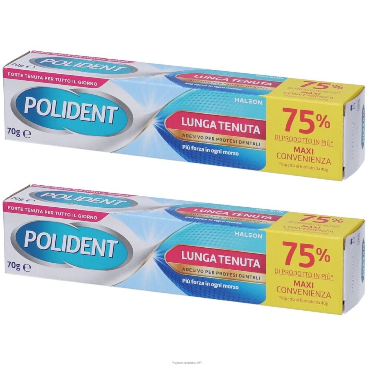 Cerca Offerte di polident lunga tenuta adesivo per protesi dentale set da 2 2x70 g past e acquista online