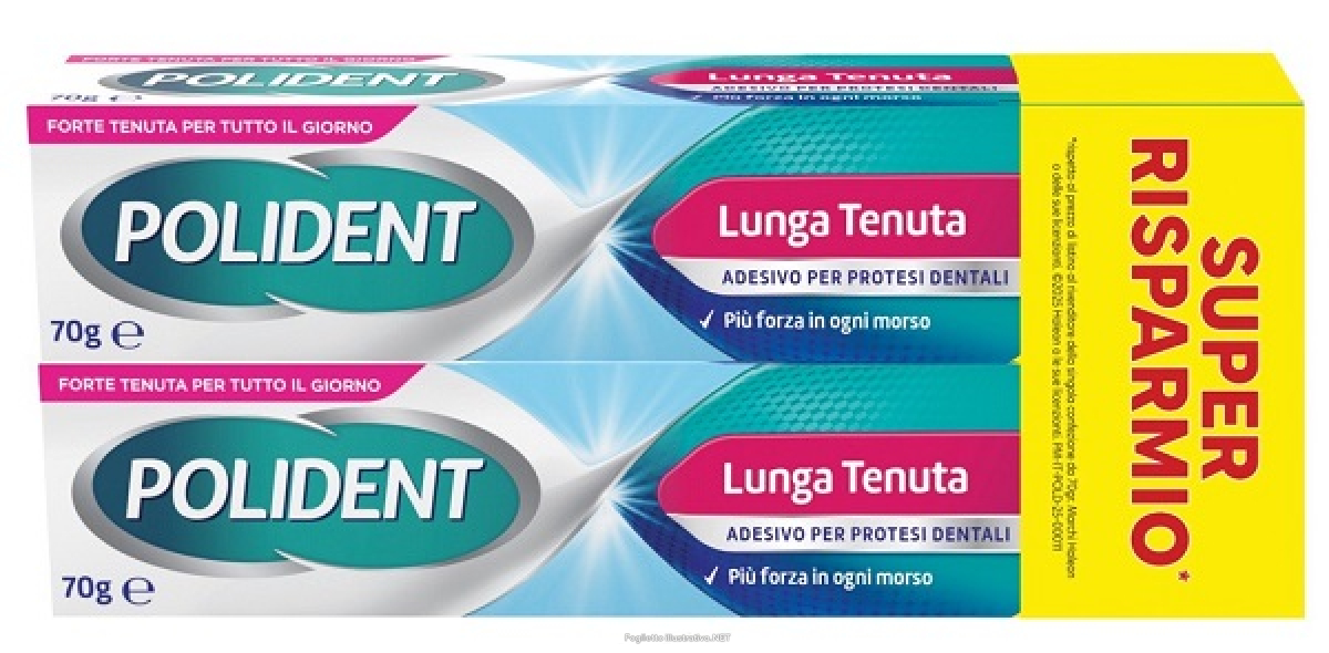 Cerca Offerte di polident lunga tenuta adesivo per protesi dentali 2 x 70 grammi e acquista online