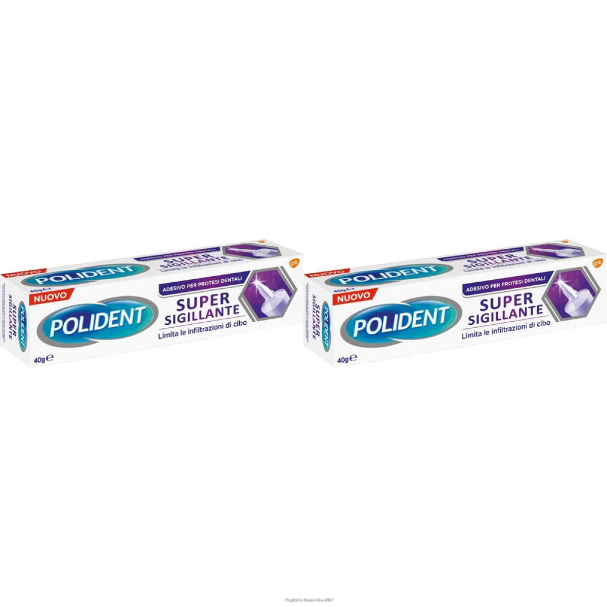 Cerca Offerte di polident super sigillante, adesivo per protesi dentale set da 2 2x40 g e acquista online
