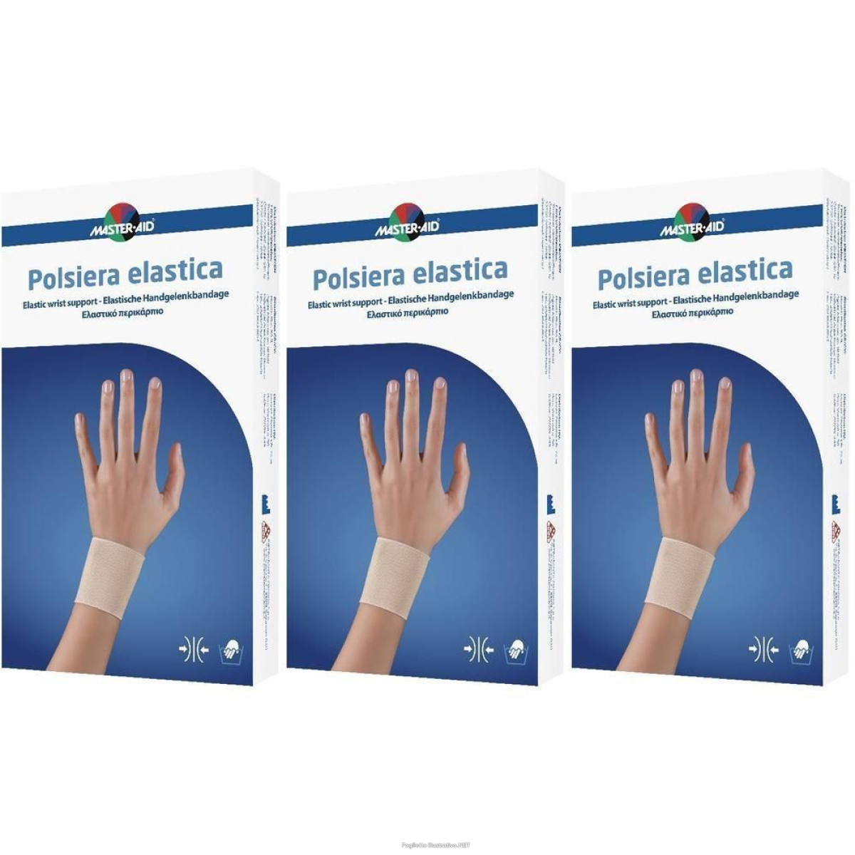 Cerca Offerte di polsiera elastica master-aid sport taglia 1 12/17cm 3x1 pz bendaggio/i e acquista online