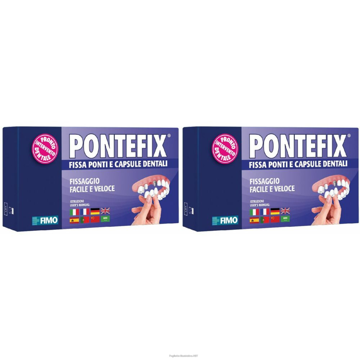 Cerca Offerte di pontefix® fissa ponti e capsule dentali kit completo set da 2 2x1 pz g e acquista online