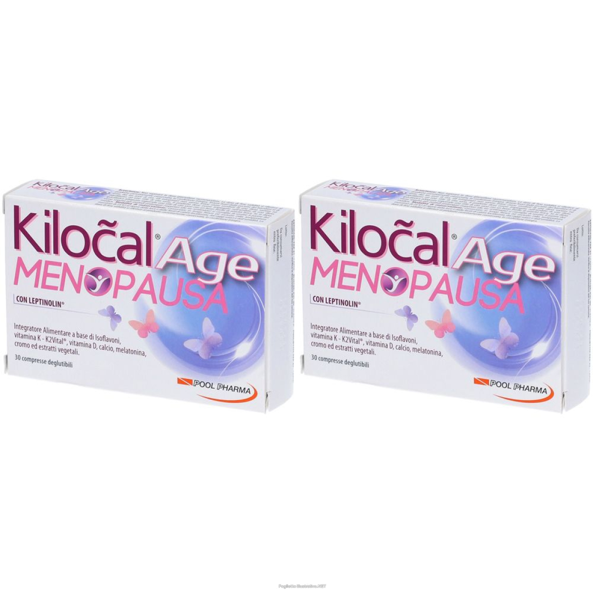 Cerca Offerte di pool pharma kilocal age menopausa set da 2 2x30,9 g compresse e acquista online