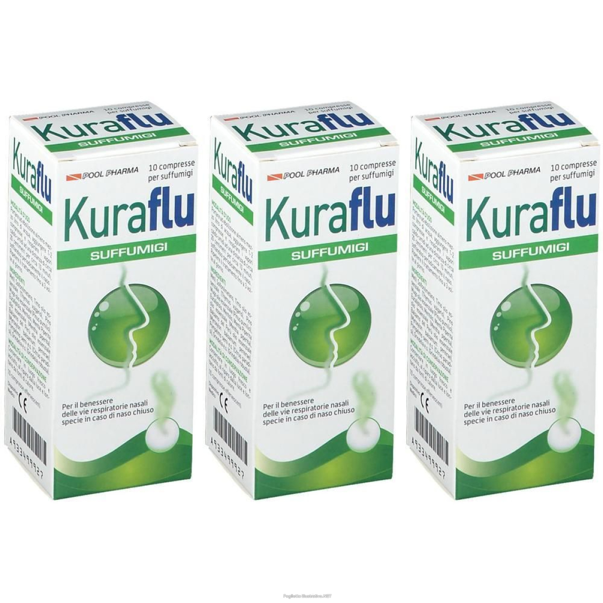 Cerca Offerte di pool pharma kuraflu suffumigi 3x10 pz compresse effervescenti e acquista online
