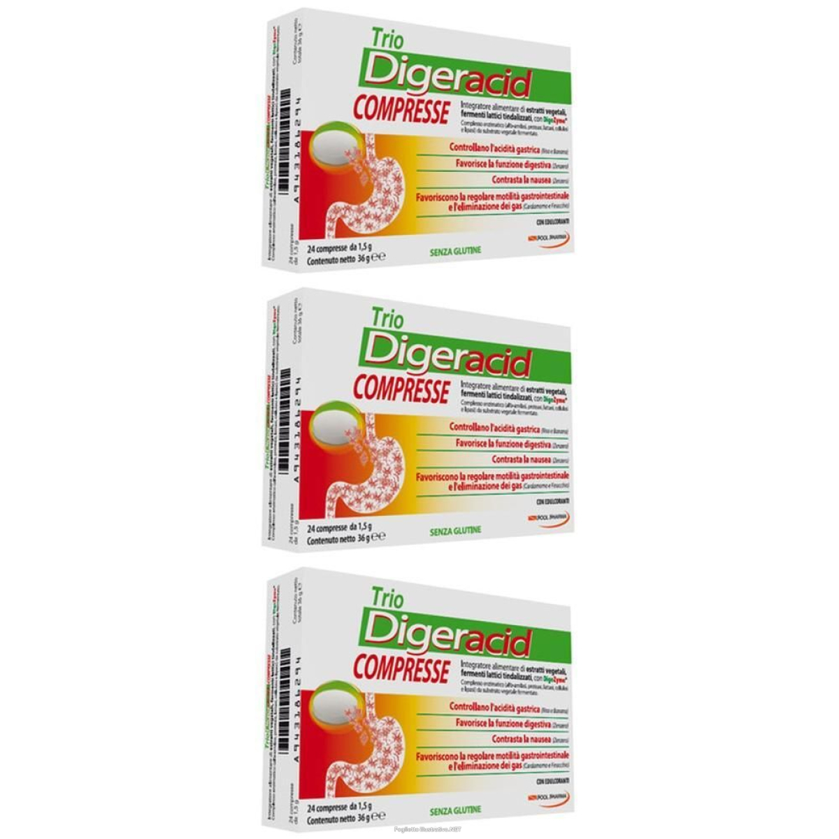 Cerca Offerte di pool pharma trio digeracid compresse 3x24 pz e acquista online