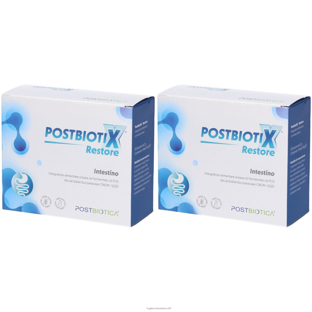 Cerca Offerte di postbiotix restore 20 bustine set da 2 2x40 g polvere per soluzione or e acquista online