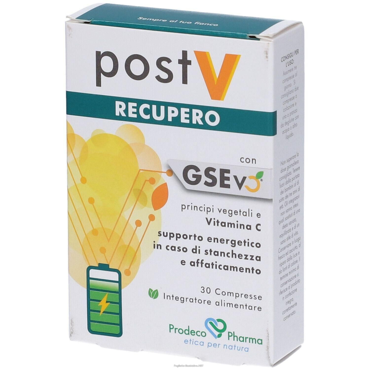 Cerca Offerte di postv recupero 30 compresse 4x24 g e acquista online