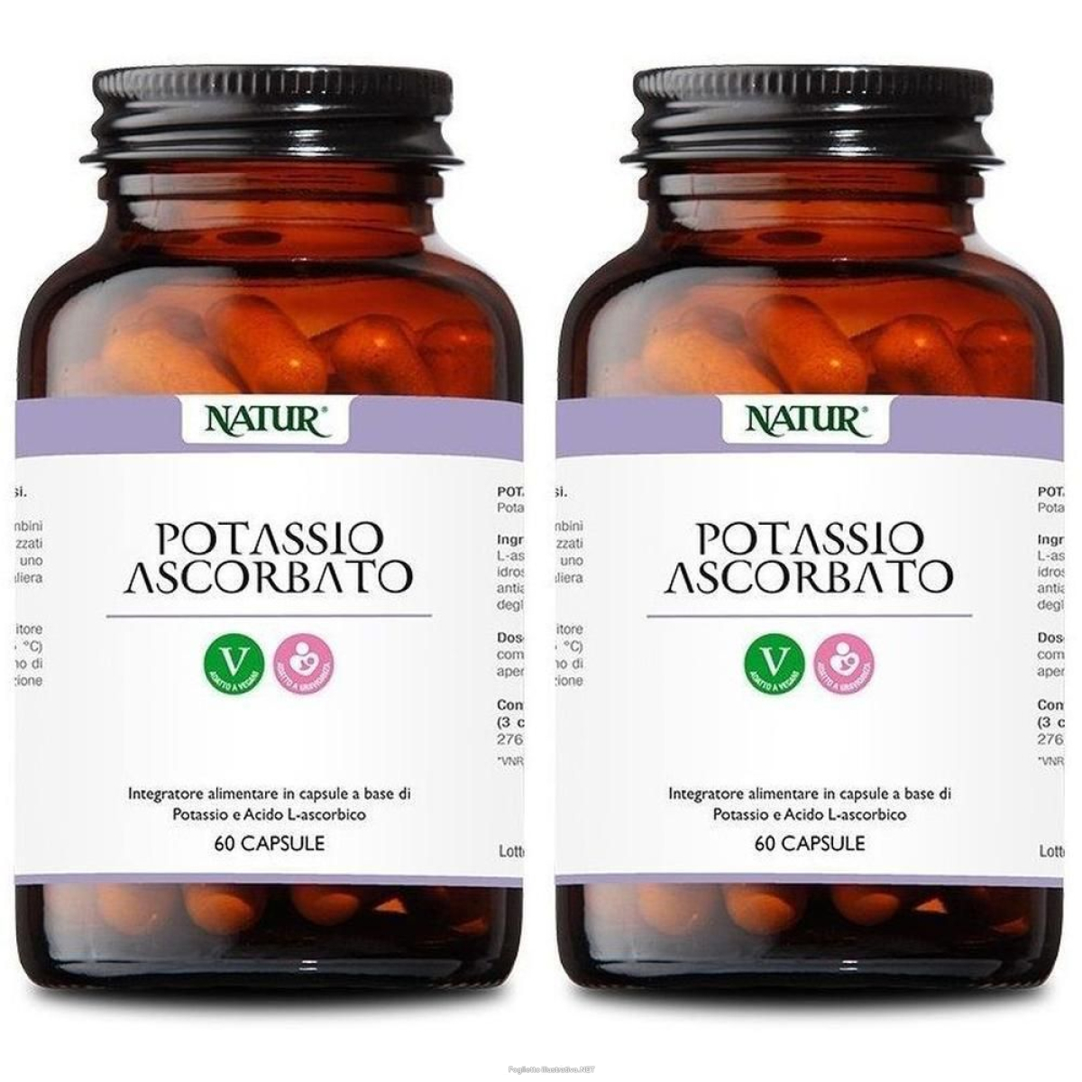 Cerca Offerte di potassio ascorbato 60 capsule 2x60 pz e acquista online
