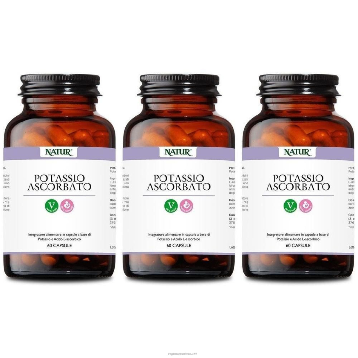Cerca Offerte di potassio ascorbato 60 capsule 3x60 pz e acquista online