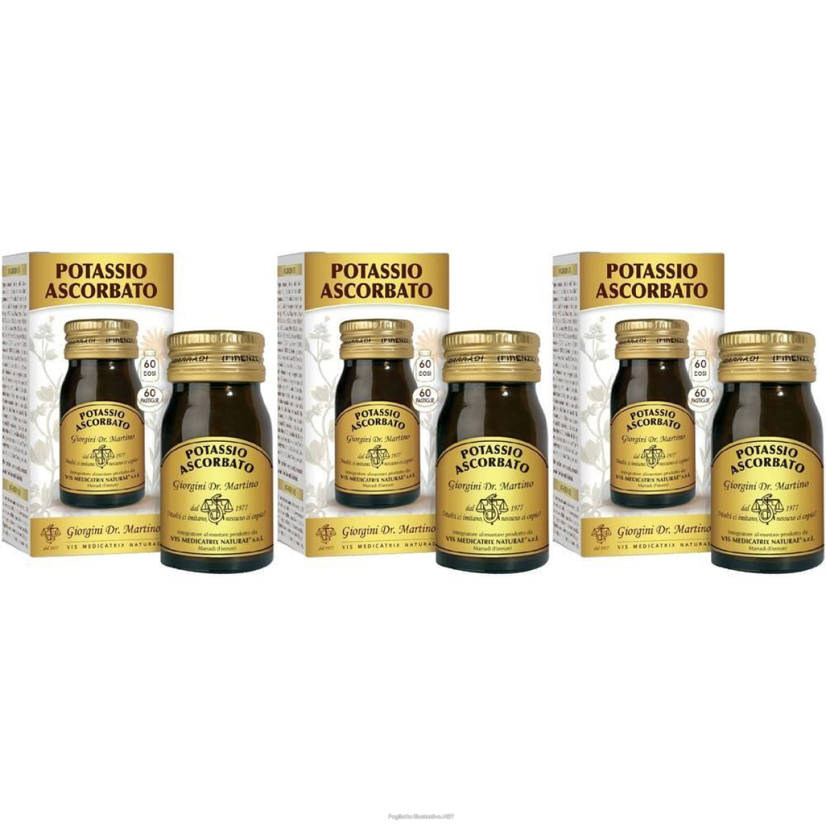 Cerca Offerte di potassio ascorbato 60 pastiglie 3x60 pz e acquista online