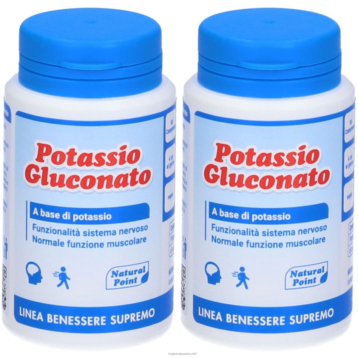 Cerca Offerte di potassio gluconato integratore alimentare set da 2 2x90 pz compresse e acquista online