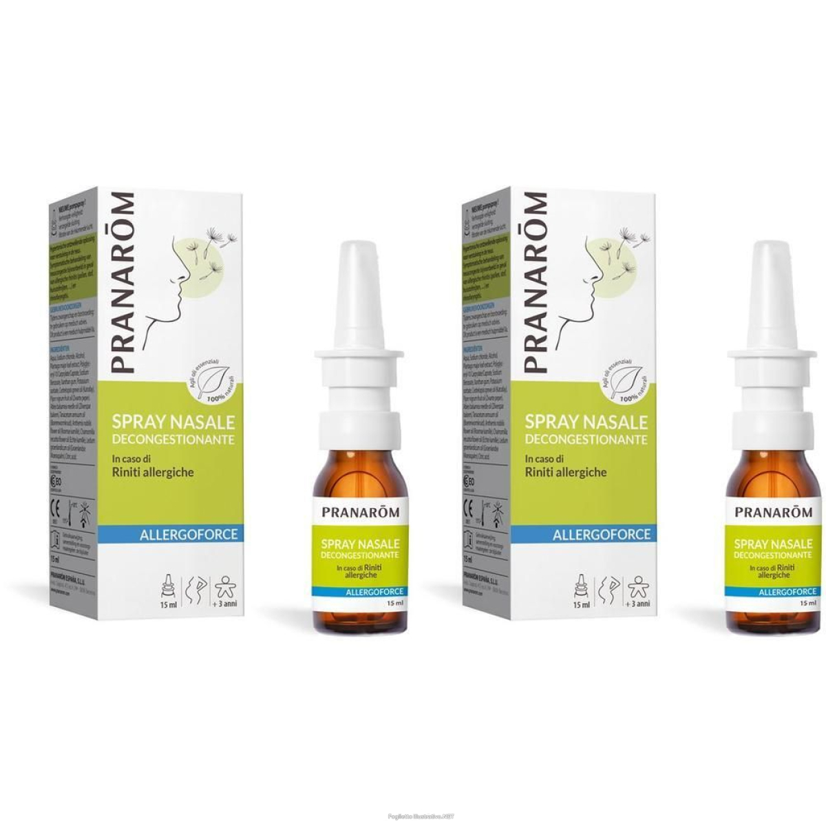 Cerca Offerte di pranarom allergoforce spray nasale decongestionante 2x15 ml nasa e acquista online