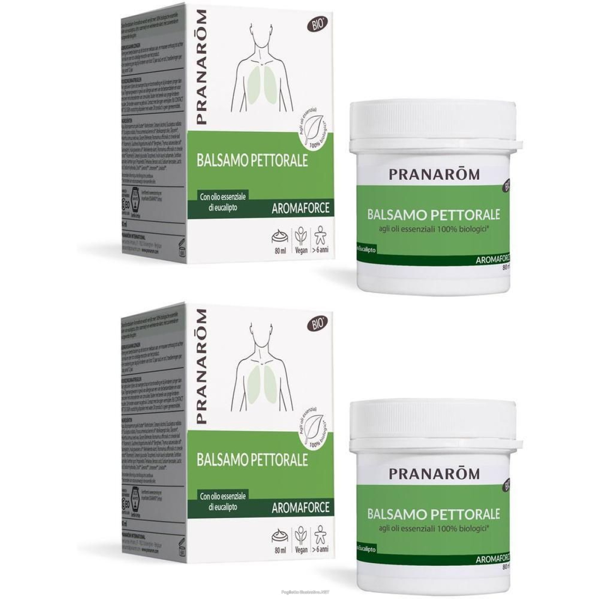 Cerca Offerte di pranarom aromaforce balsamo petto con eucalipto 80 ml e acquista online