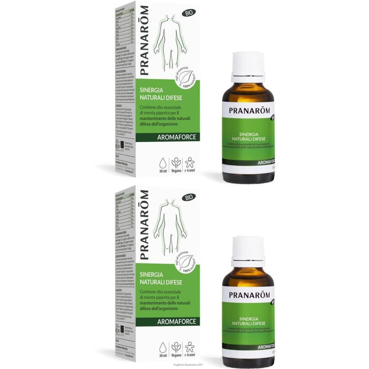 Cerca Offerte di pranarom aromaforce sinergia naturali difese gocce 30ml 2x30 ml e acquista online