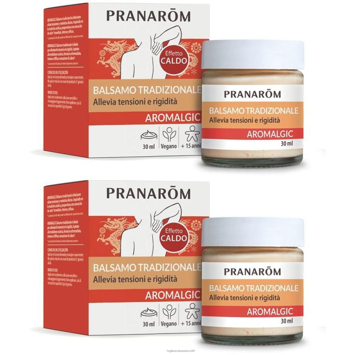 Cerca Offerte di pranarom aromalgic balsamo tradizionale 2x30 ml e acquista online