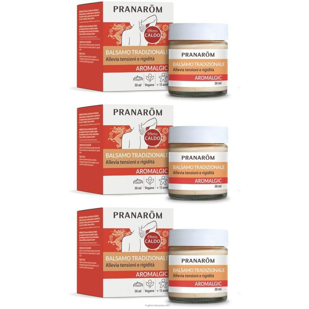 Cerca Offerte di pranarom aromalgic balsamo tradizionale 3x30 ml e acquista online