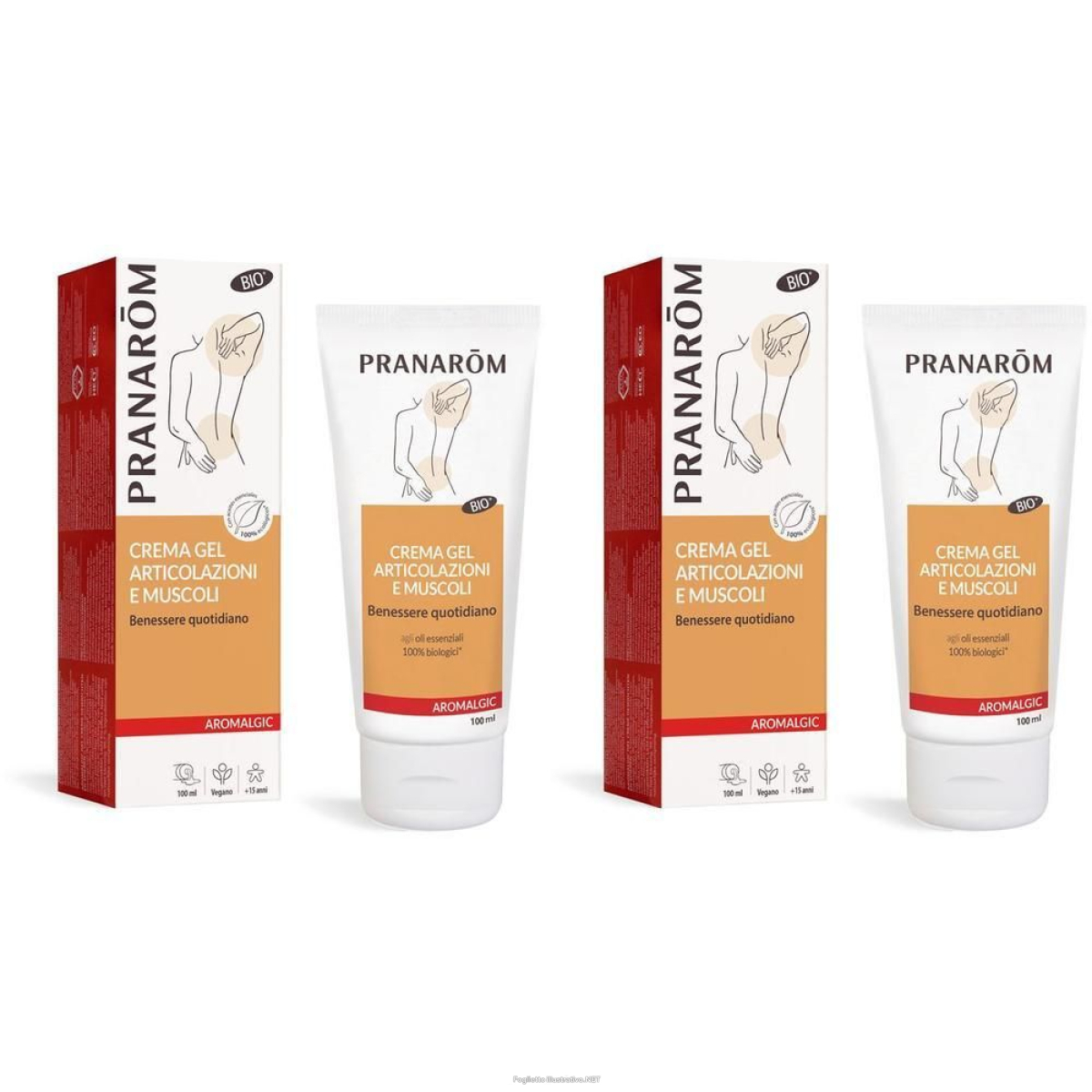 Cerca Offerte di pranarom aromalgic gel crema articolazioni e muscoli 2x100 ml e acquista online