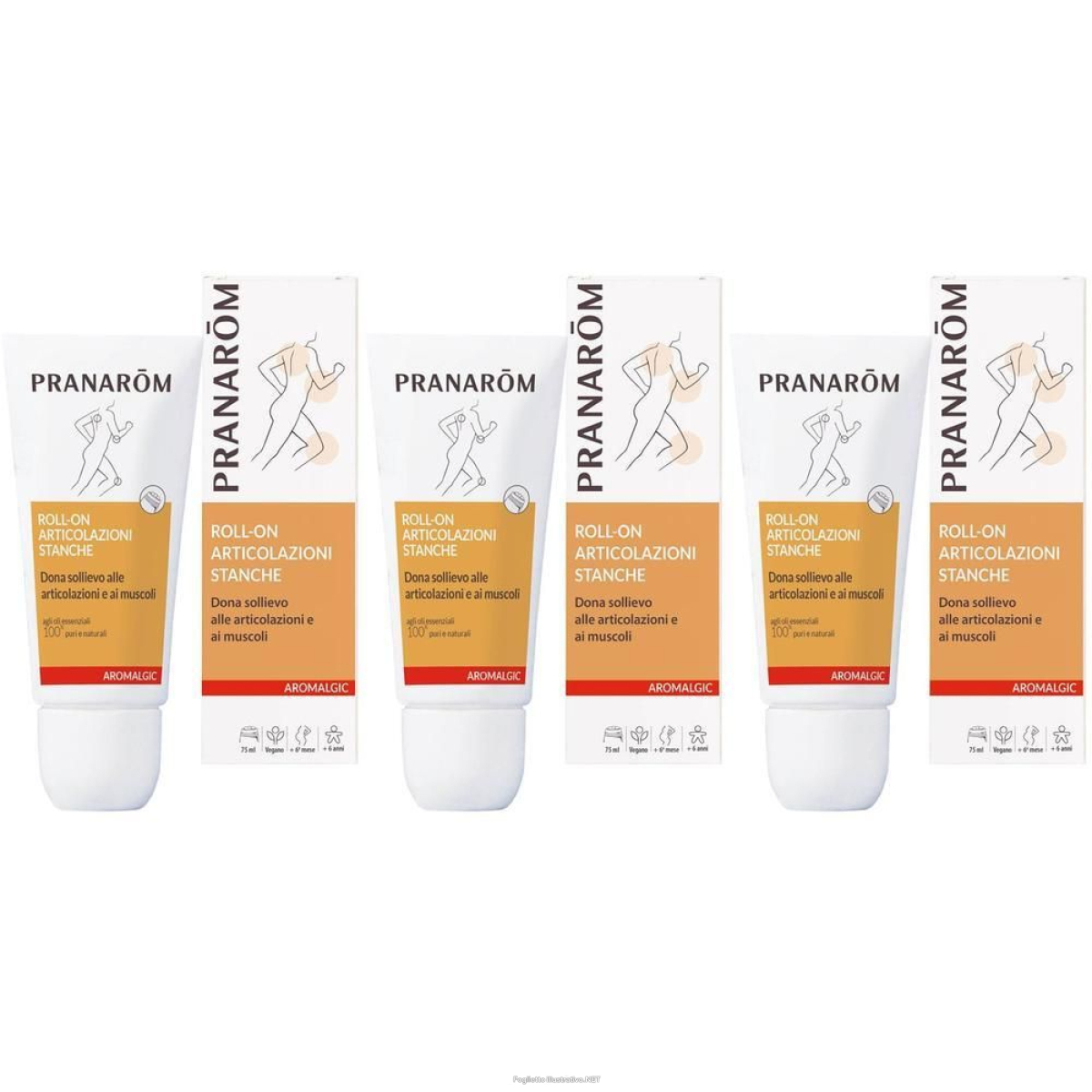 Cerca Offerte di pranarom aromalgic roll-on articolazioni e muscoli 3x75 ml gel e acquista online
