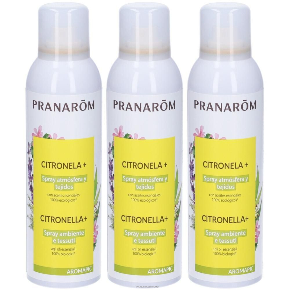 Cerca Offerte di pranarôm citronella+ spray ambiente e tessuti 3x150 ml e acquista online
