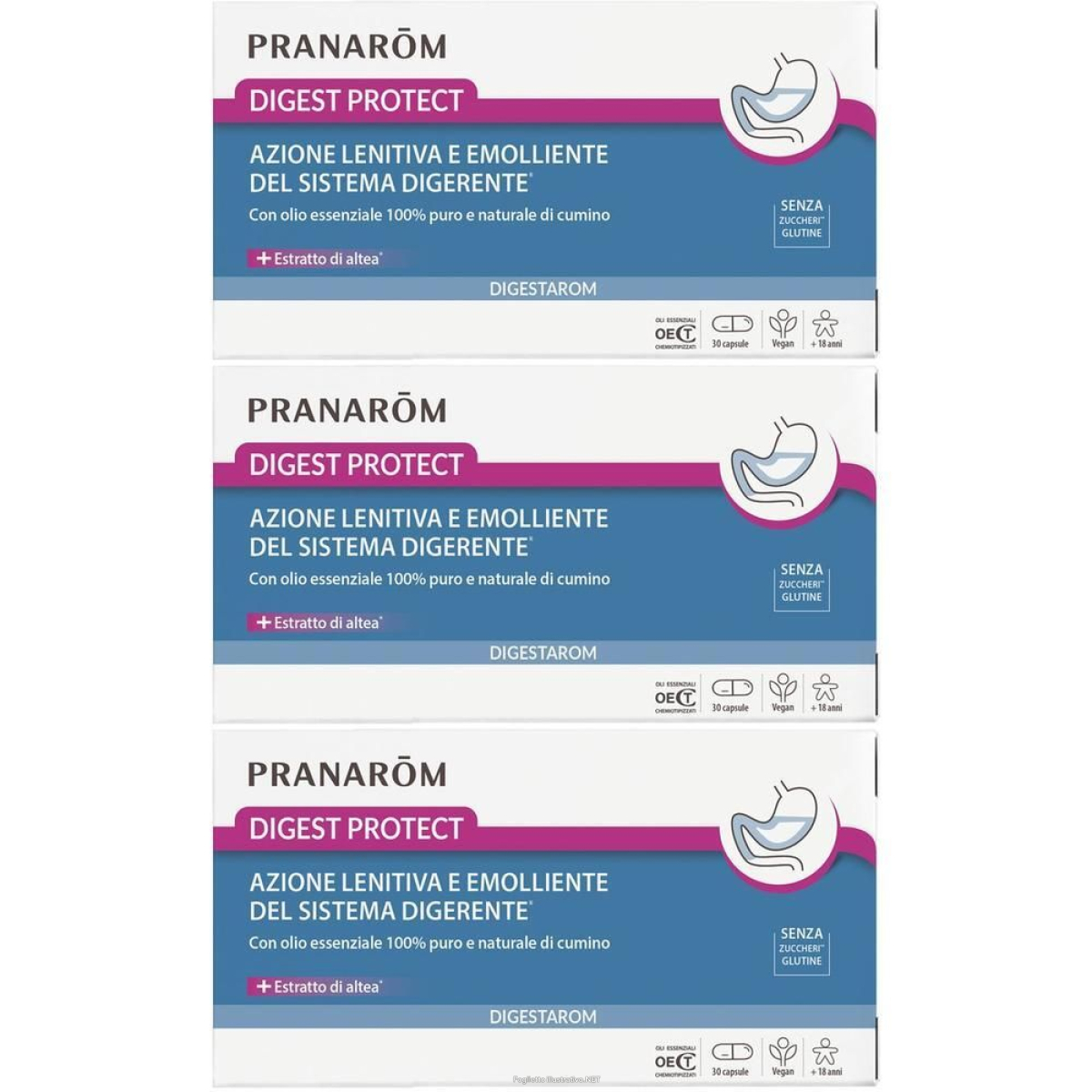 Cerca Offerte di pranarom digestarom digest protect capsule 3x8,4 g e acquista online