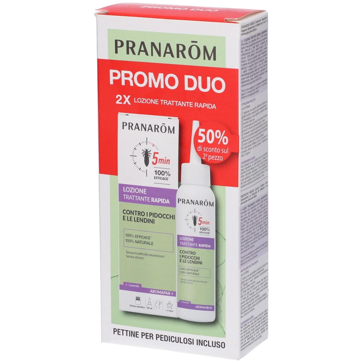 Cerca Offerte di Pranarom lozione trattante rapida contro pidocchi e lendini promo duo e acquista online