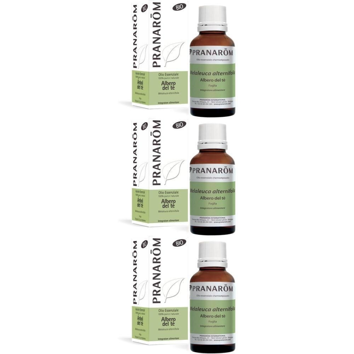 Cerca Offerte di pranarom olio essenziale albero del té integratore alimentare 3x30 ml e acquista online