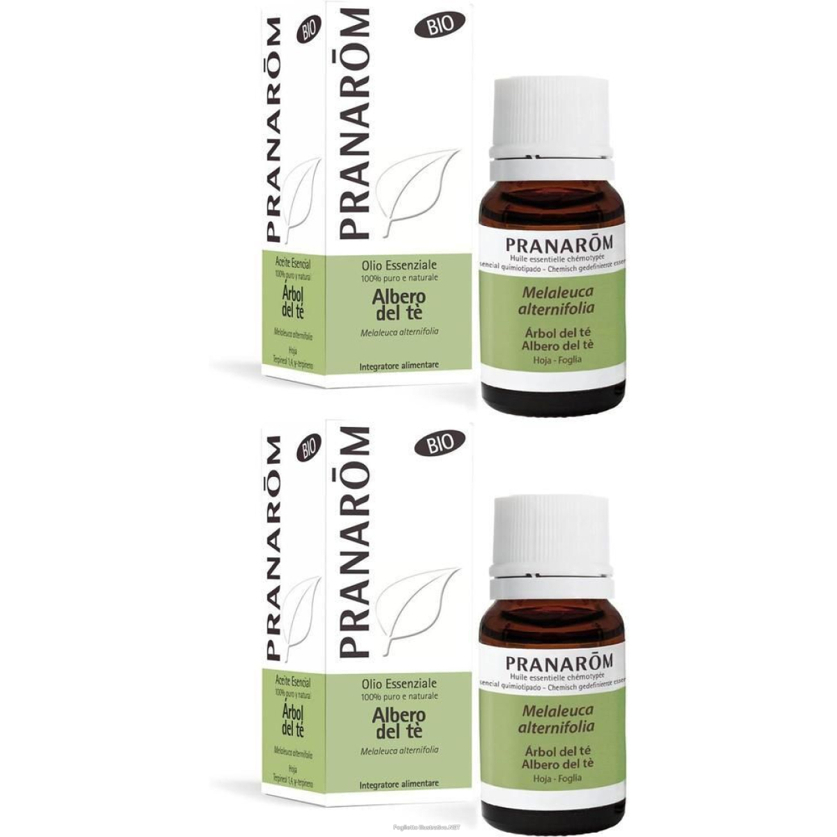 Cerca Offerte di pranarom tea tree olio essenziale bio 2x10 ml soluzione orale e acquista online