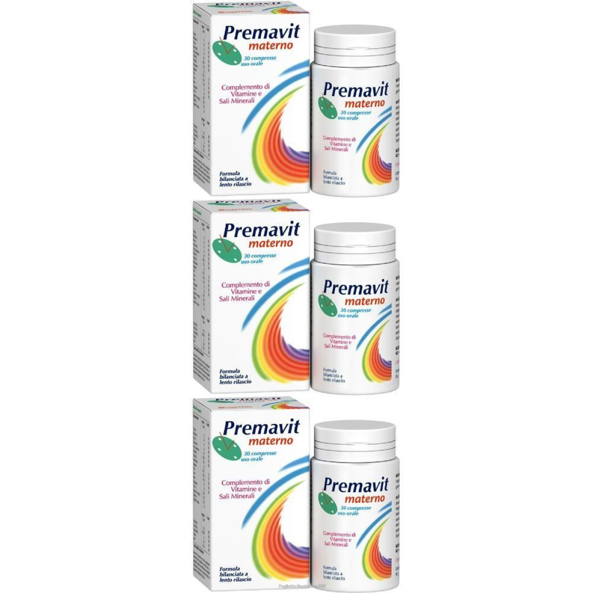 Cerca Offerte di premavit materno 30 compresse 3x30 pz e acquista online