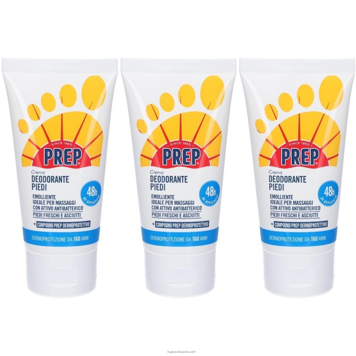 Cerca Offerte di prep crema deodorante piedi 3x75 ml e acquista online