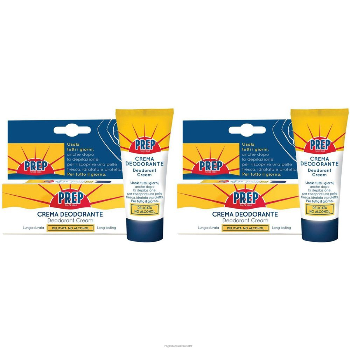 Cerca Offerte di prep crema deodorante set da 2 2x35 ml e acquista online