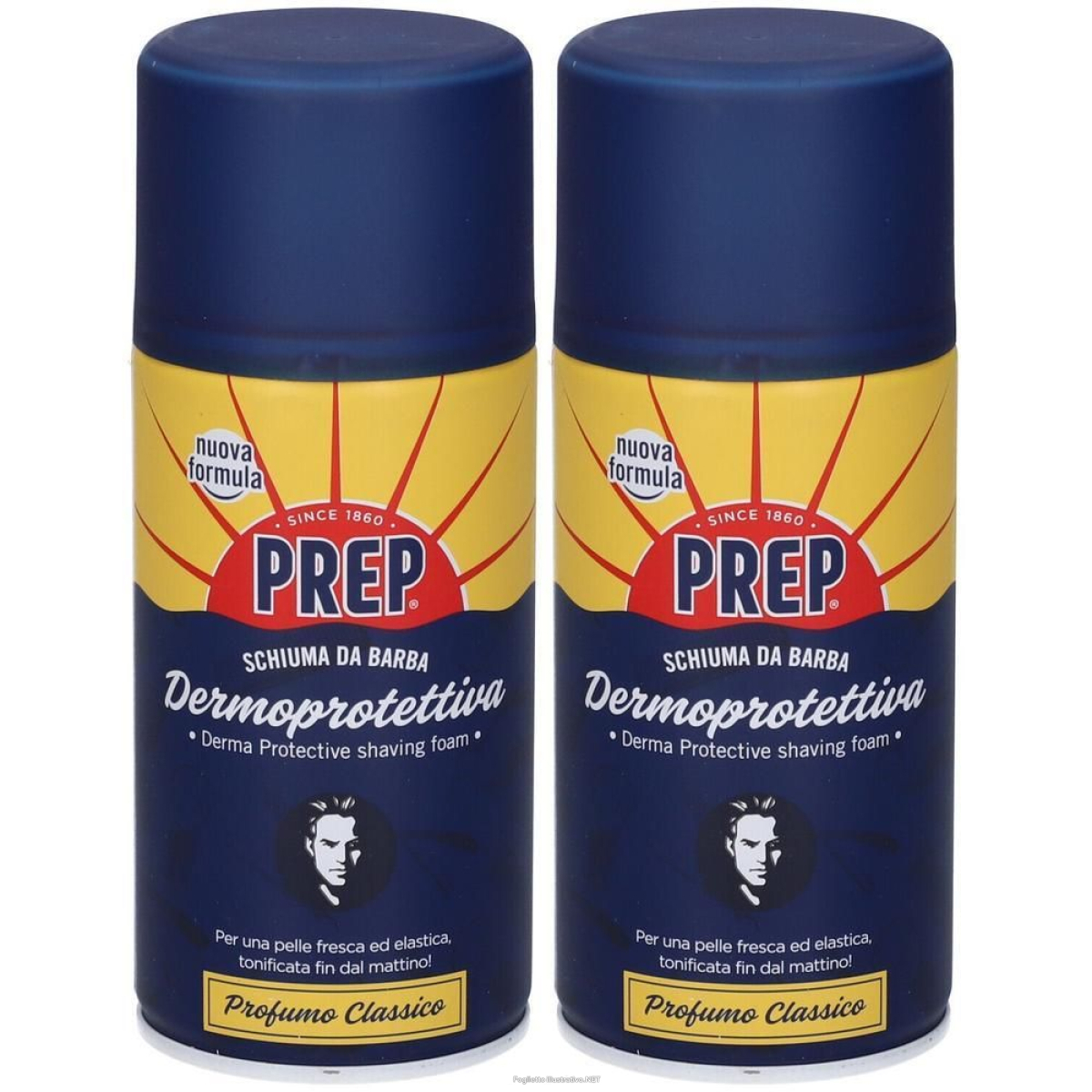 Cerca Offerte di prep schiuma barba dermoprotettiva profumo classico 300 ml 2x300 ml e acquista online