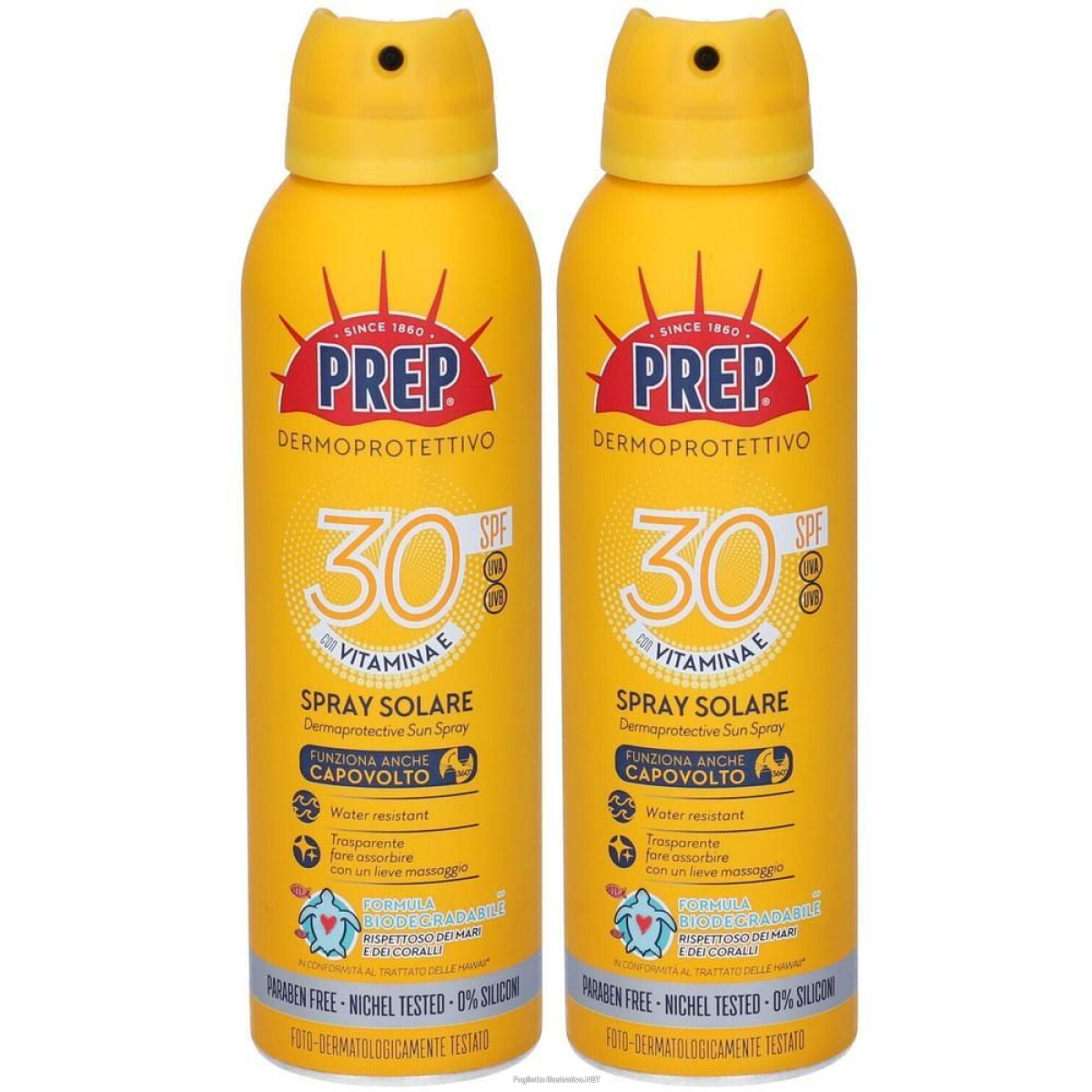 Cerca Offerte di prep spray solare bov spf30 eco 2x150 ml e acquista online