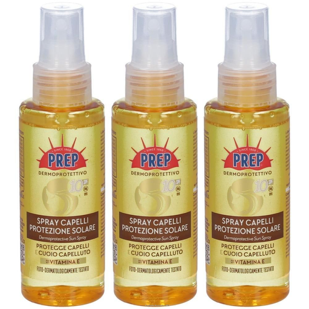 Cerca Offerte di prep spray solare capelli spf10 100 ml 3x100 ml e acquista online