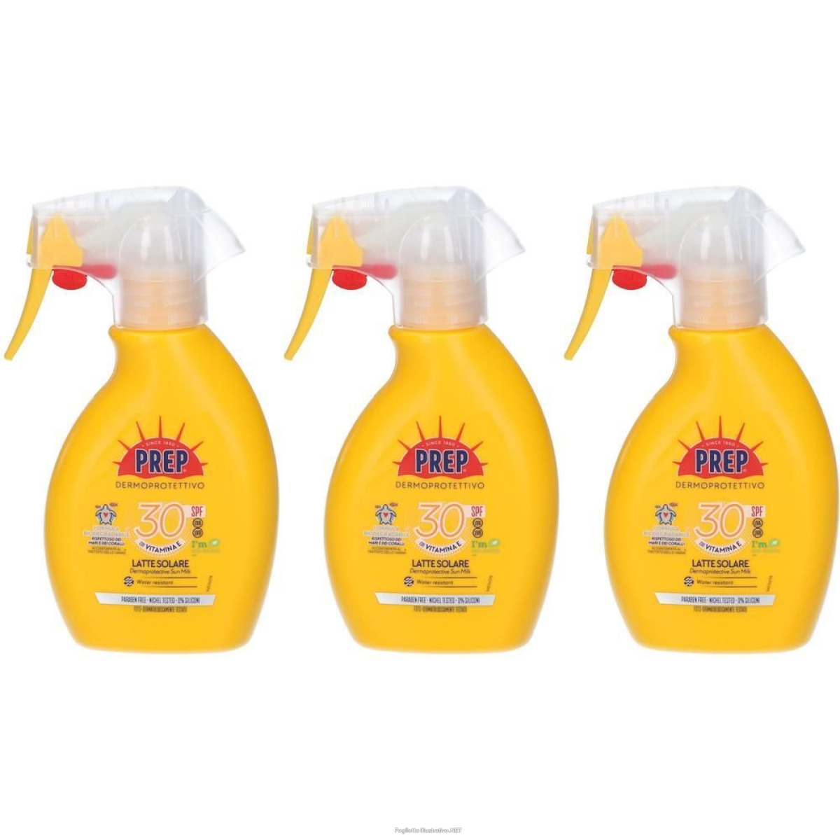 Cerca Offerte di prep trigger latte solare spray spf 30 3x200 ml crema e acquista online