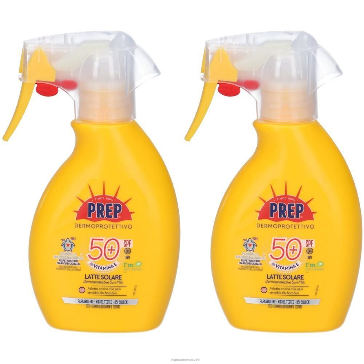 Cerca Offerte di prep trigger latte solare spray spf 50+ 2x200 ml crema e acquista online