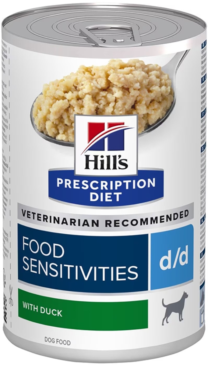 Cerca Offerte di Prescription diet d/d food sensitivities anatra - alimento completo per cani adulti con intolleranze alimentari 370 gr e acquista online
