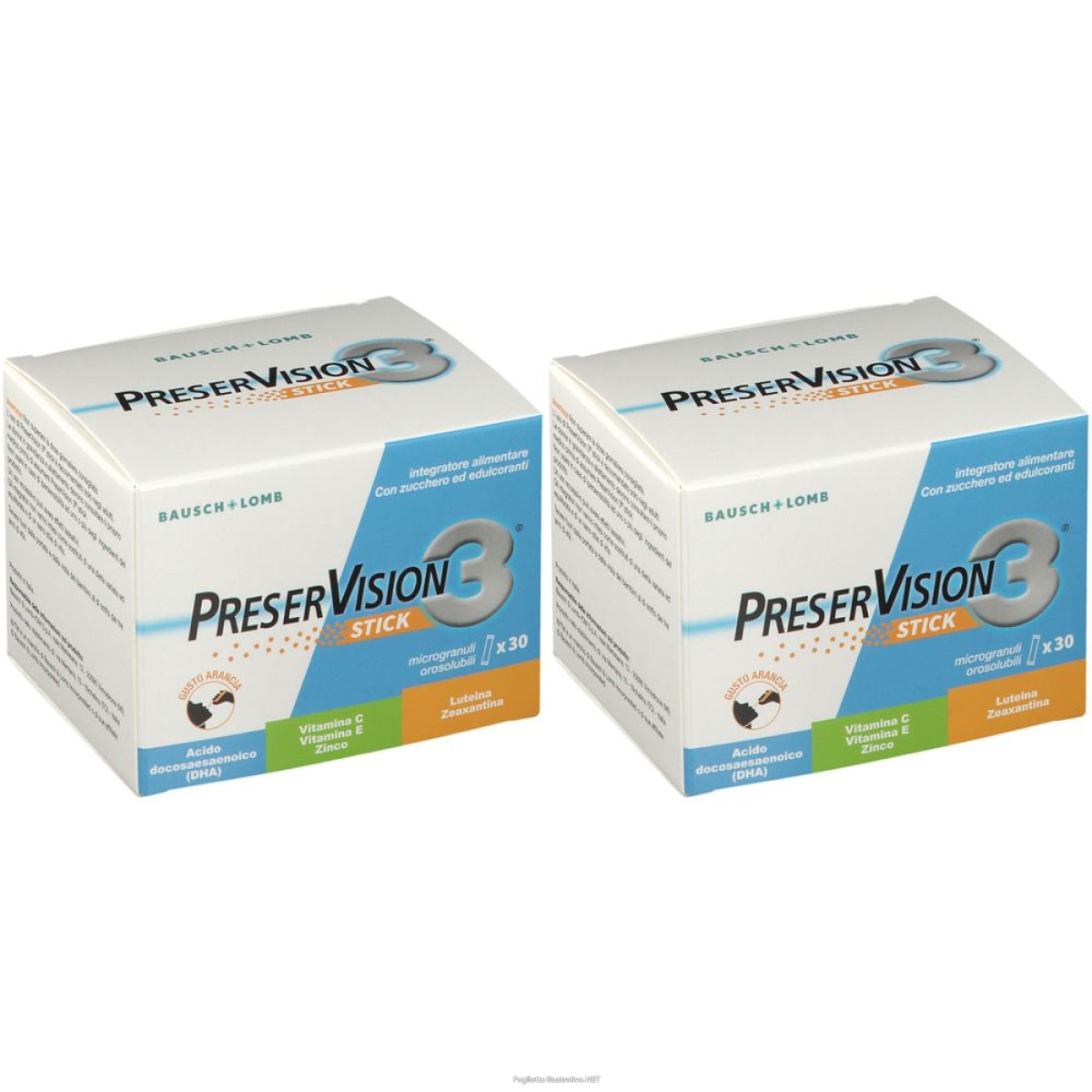 Cerca Offerte di preservision 3® stick gusto arancia set da 2 2x30 pz bustina e acquista online