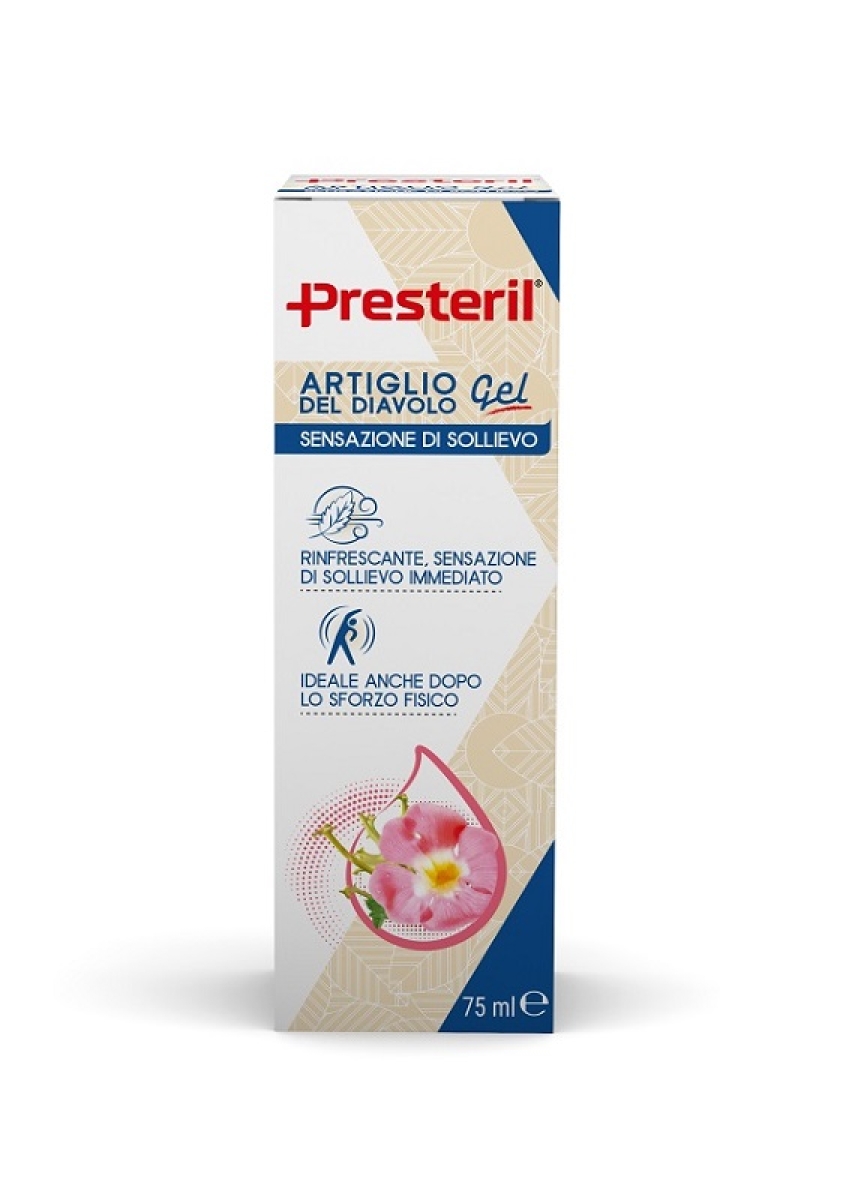 Cerca Offerte di Presteril artiglio del diavolo gel rinfrescante sensazione di sollievo immediato 75ml e acquista online