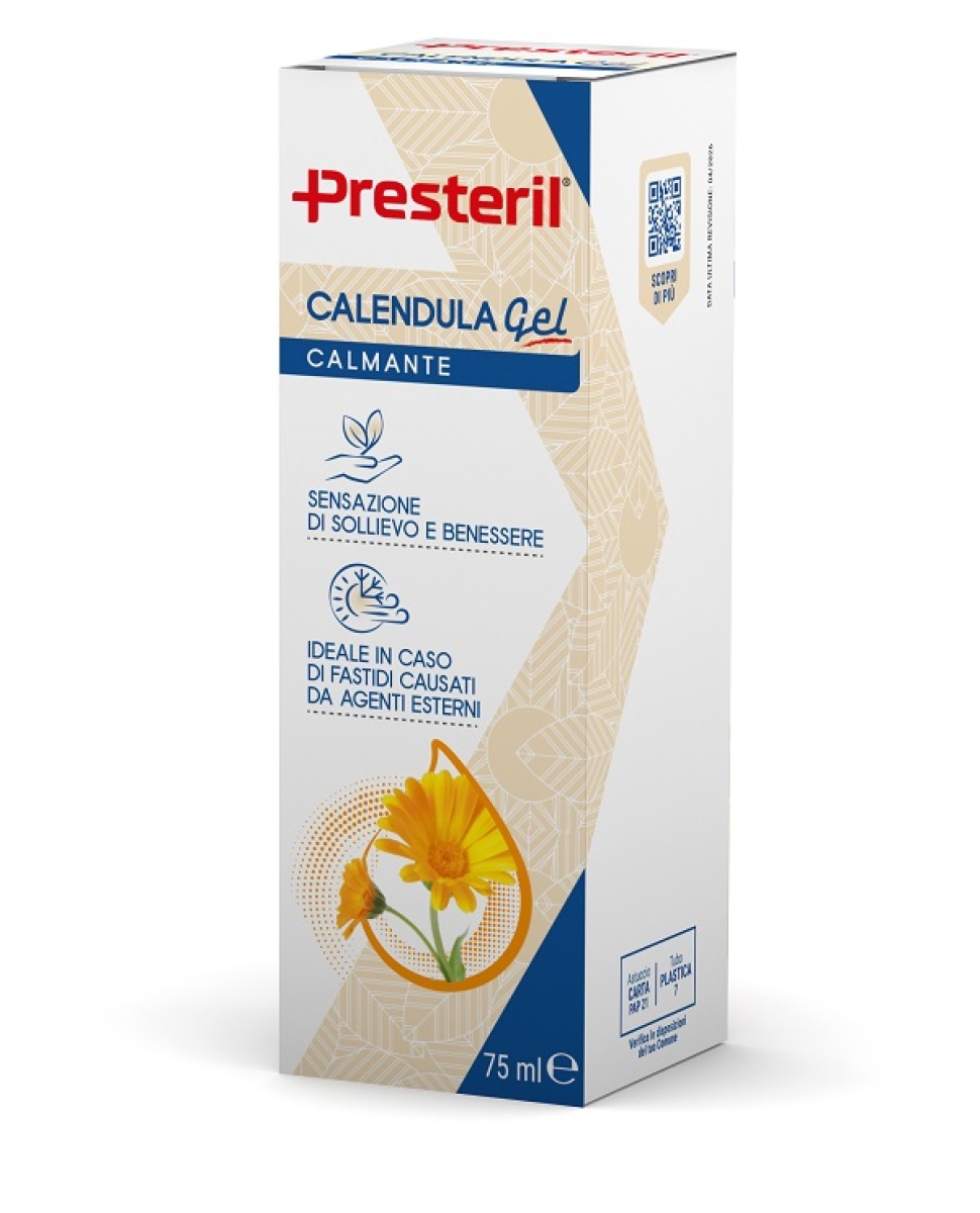 Cerca Offerte di Presteril calendula gel lenitivo e calmante per arrossamenti e fastidi cutanei 75ml e acquista online