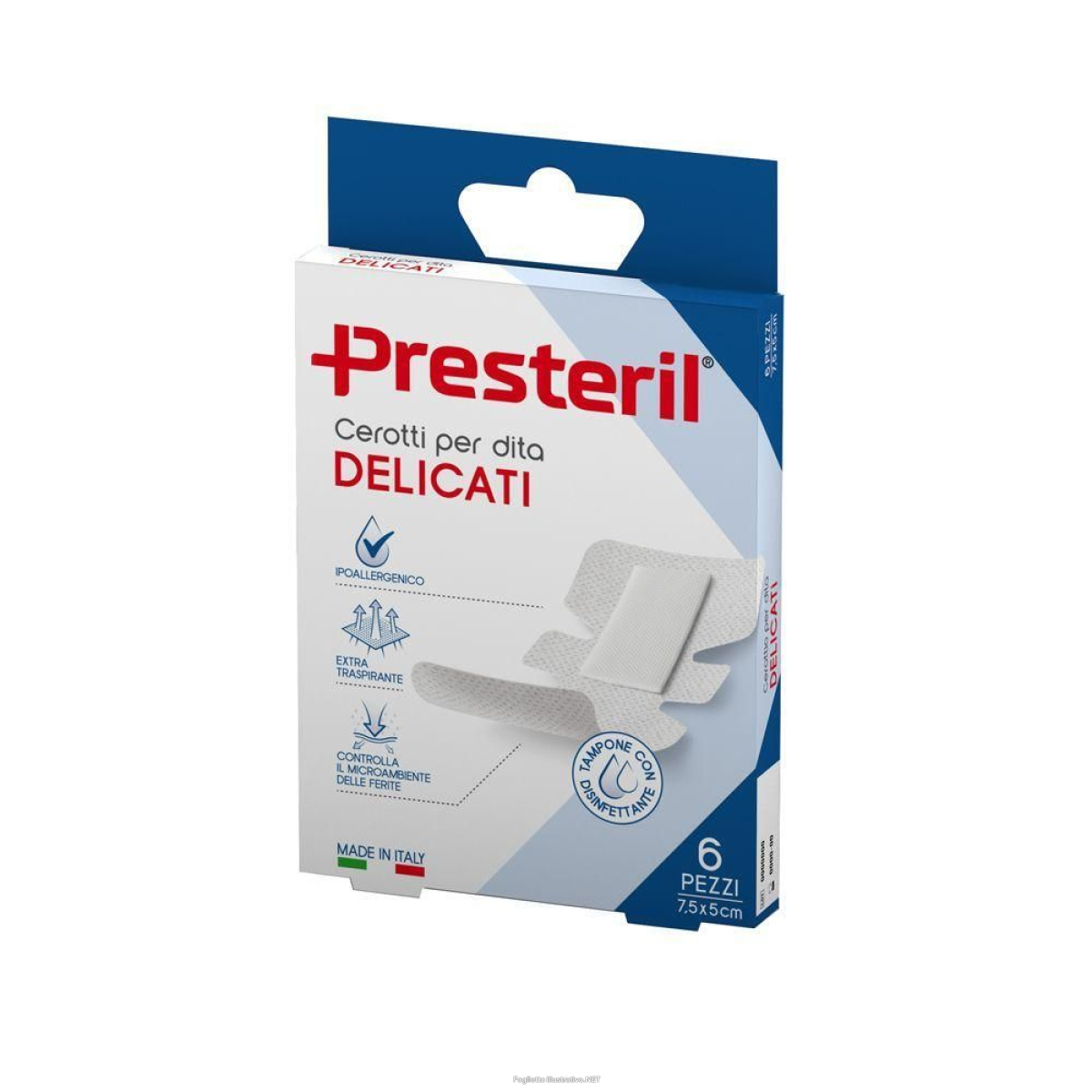 Cerca Offerte di presteril cerotti delicati per dita 5,5x7 cm 4x6 pz cerotto e acquista online