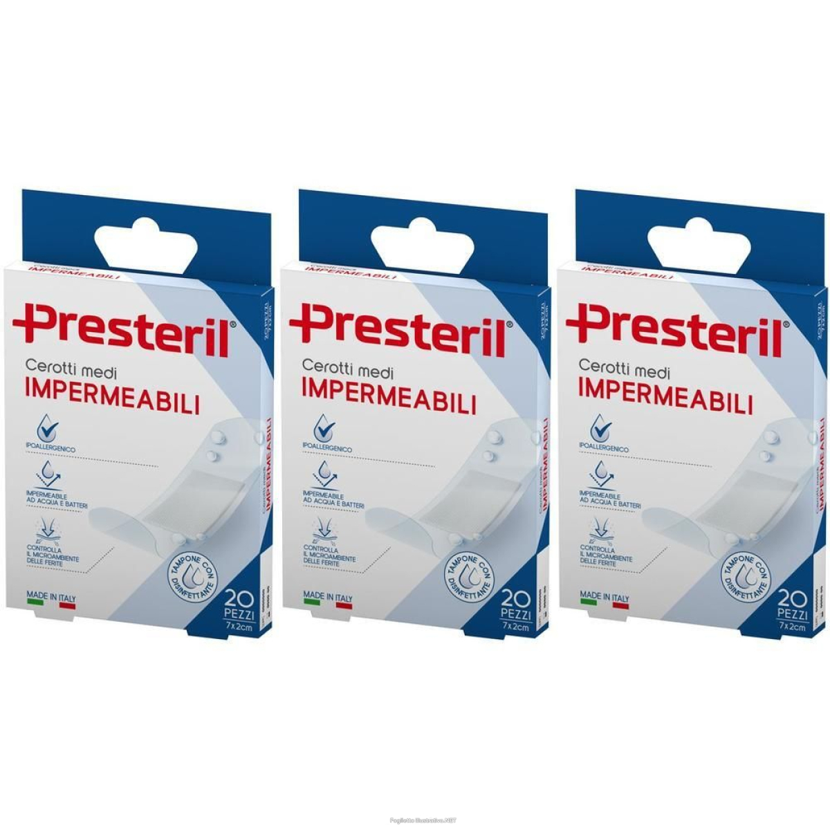 Cerca Offerte di presteril cerotti impermeabili medi 7x2 cm 20 pz cerotto e acquista online
