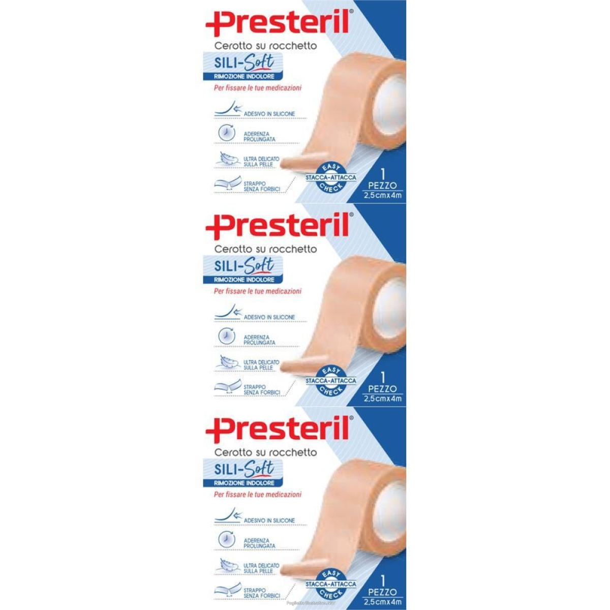 Cerca Offerte di presteril cerotto su rocchetto sili-soft rimozione indolore 2,5cm x 4m e acquista online