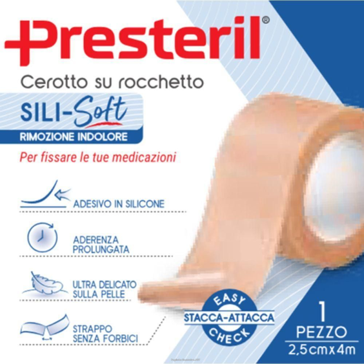Cerca Offerte di presteril cerotto su rocchetto sili-soft rimozione indolore 2,5cm x 4m e acquista online
