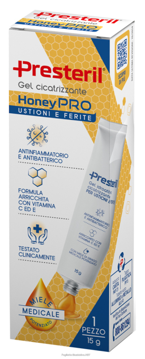 Cerca Offerte di presteril honey pro gel cicatrizzante per ustioni e ferite 15 grammi e acquista online